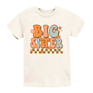 The Juniper Shop Big Sister Checkered Youth Short Sleeve Tee - 1 of 4
