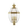 Livex Lighting Monterey 4 - Light Lantern in  Polished Brass - 2 of 2