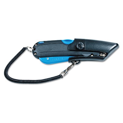 Cosco Box Cutter Knife w/Shielded Blade Black/Blue 091524