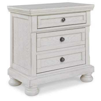 Robbinsdale 2 Drawer Nightstand White - Signature Design by Ashley