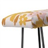 ThirtyOne Illustrations Wildflowers in Turmeric Bench Yellow - Deny Designs - 3 of 4
