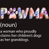 Men's Design By Humans Grandmother Loves Grandogs Pawma By littlesenh1 T-Shirt - 2 of 2