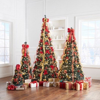 Brylanehome Fully Decorated Pre-lit 2' Pop-up Tabletop Christmas Tree ...