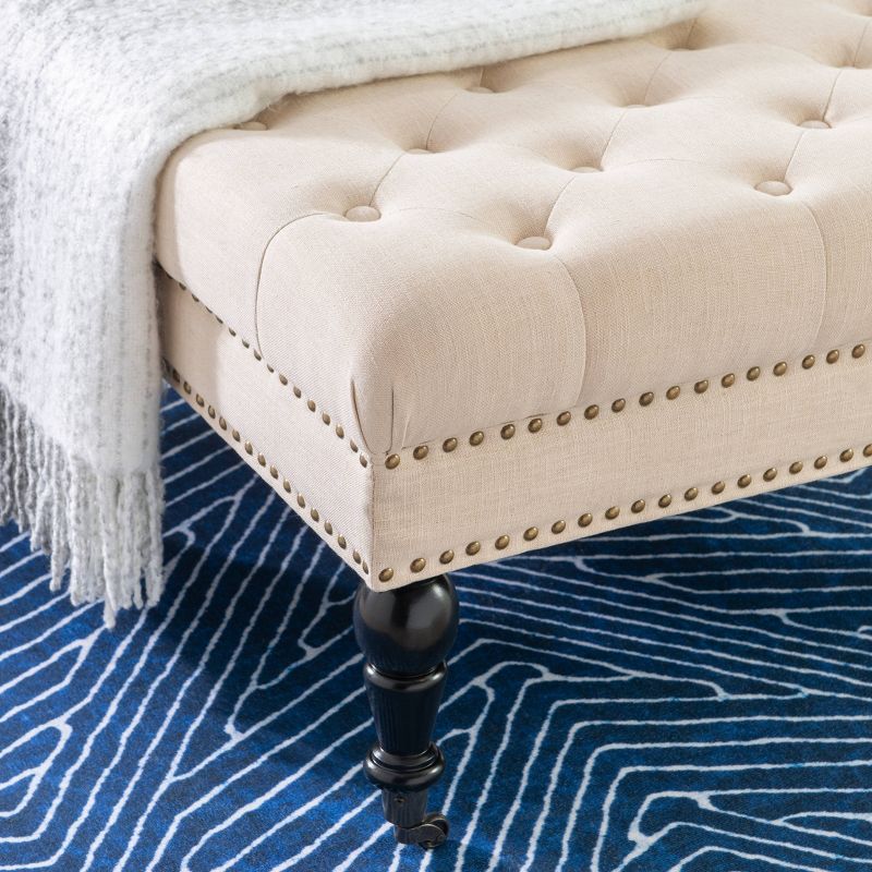 Isabelle Square Tufted Ottoman - Linon, 6 of 14