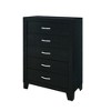 CAVINAS Bedroom Dresser,Storage Dressers & Chest of Drawers with Metal Handles and 2/5 Drawer for Living Room,Entryway,Hallway - 4 of 4