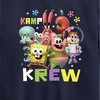 Boys' - SpongeBob SquarePants - Kamp Koral Kamp Krew Graphic Long Sleeve Fleece Sweatshirt - 2 of 4