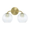 Capital Lighting Dolan 2 - Light Vanity in  Matte Brass - 3 of 4