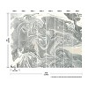 Acrylic Pour Peel and Stick Wallpaper Mural Gray - RoomMates: Reusable Vinyl, Modern Abstract Decor, Self-Adhesive - 4 of 4