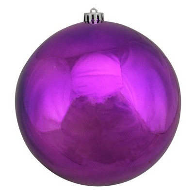 purple christmas ornaments