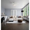 52" Newsome Glossy Ceiling Fan (Includes LED Light Bulb) - Hunter Fan - 3 of 4