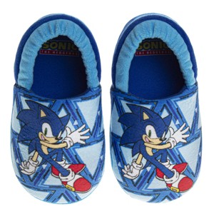 SEGA Sonic the Hedgehog Slippers - Kids House Shoes Lightweight Plush Warm Comfort Soft Aline Slipper (toddlers - little kids) - 1 of 4