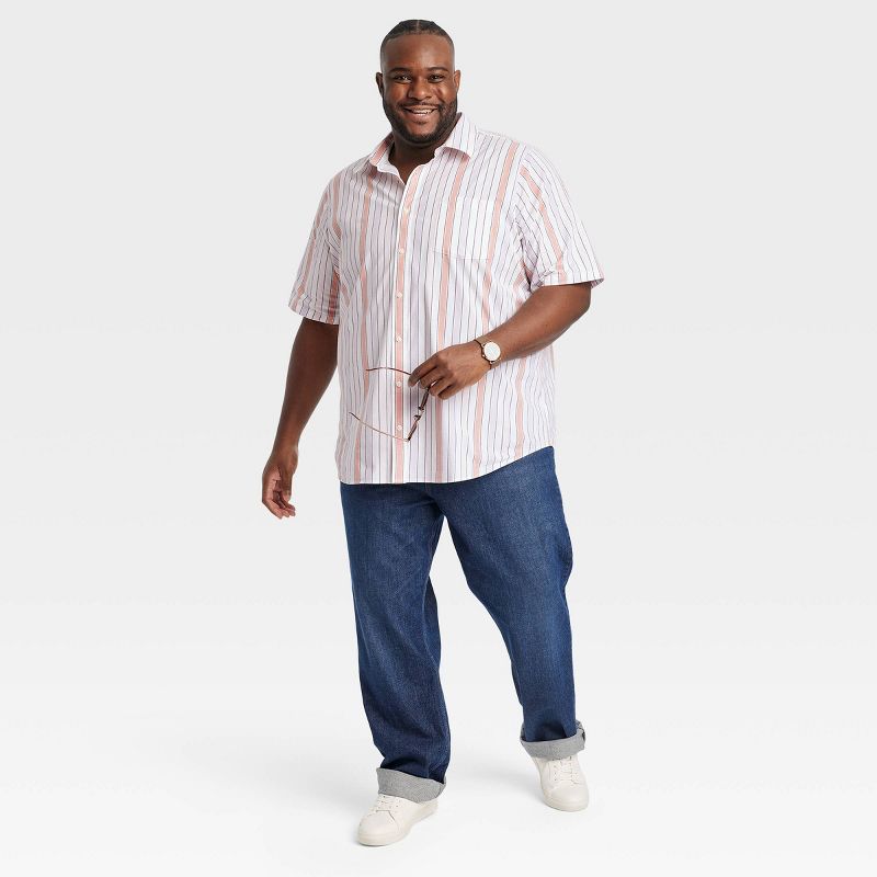 Men's Short Sleeve Slim Fit Button-Down Shirt - Goodfellow & Co™, 4 of 5