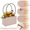 Unique Bargains Florist Gift Packaging for Christmas Birthday Teachers' Day Mother's Day Wedding 10Pcs - 3 of 4