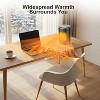 ZAFRO Space Heater, Portable Heater Electric Ceramic Fan Small Heaters Handle Indoor Use,Child Lock,Tip-Over & Overheat Protection - 2 of 4