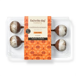 Halloween Cookies and Scream Cake Pop - 6.1oz - Favorite Day™ - 1 of 4