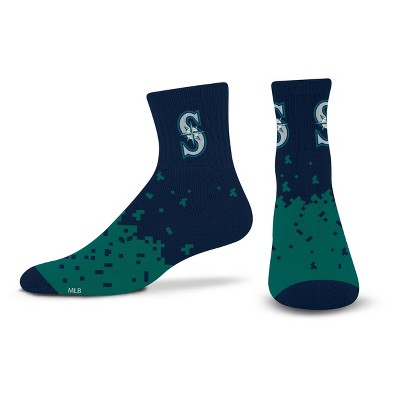 MLB Seattle Mariners Adult Quarter Socks
