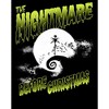 Juniors Womens The Nightmare Before Christmas Halloween Retro Logo T-Shirt - 2 of 4