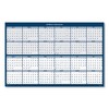 Reversible/Erasable Two-Year Wall Calendar, 24 x 37, Light Blue/Blue/White Sheets, 24-Month: Jan 2025 to Dec 2026 - 3 of 3