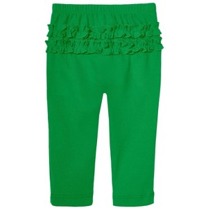 City Threads USA-Made Baby Ruffle Butt Soft Cotton Leggings - 1 of 3