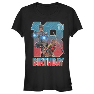 Junior's Marvel Shuri and Okoye 18th Birthday T-Shirt - 1 of 4