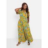 Rebdolls Women's Allow Me Floral Print Button Top Skater Maxi Dress - 2 of 4