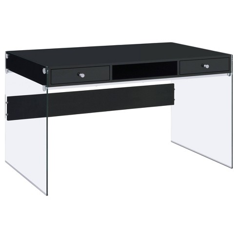 Prepac 48-in Black Modern/Contemporary Computer Desk in the Desks  department at