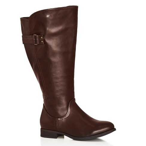 Cloudwalkers| Women's Extra Wide Fit Lina Tall Boot - Brown - 7.5w : Target