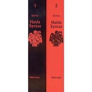 Haida Syntax, 2-Volume Set - (Studies in the Anthropology of North American Indians) Annotated by  John Enrico (Hardcover) - 1 of 1