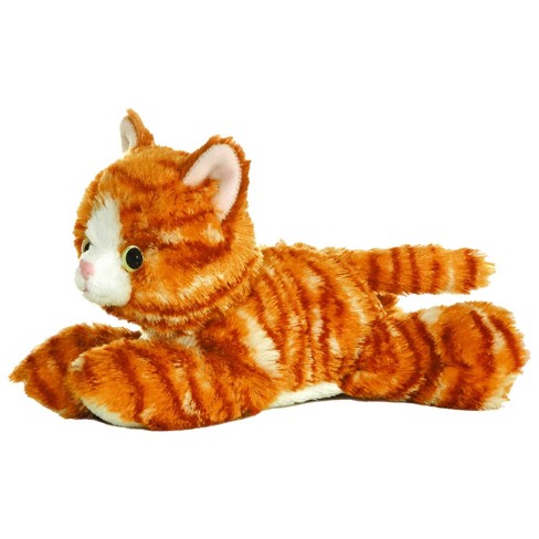 Aurora Mini Flopsie 8 Molly Tabby Cat Orange Stuffed Animal Target