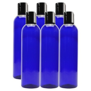 Cornucopia Brands Plastic Squeeze Bottles w/ Disc Top Flip Cap 6pk; Travel Friendly Bottles - 1 of 4