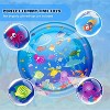 40" Extra Large Tummy Time Water Mat for Babies, XL Baby Water Play Mat, Infant Water Sensory Baby Tummy Time Play Mat - 4 of 4