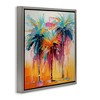 Stupell Industries Vivid Modern Palms Floating Frame Canvas Art - 2 of 4