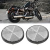 Unique Bargains M6x1.0 Red Universal Screw Mount Round Warning Reflector for Motorcycle - 2 of 4