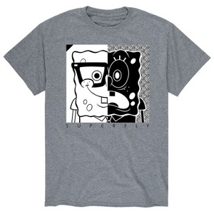 Men's - SpongeBob SquarePants - Superfly Short Sleeve Graphic T-Shirt - 1 of 4