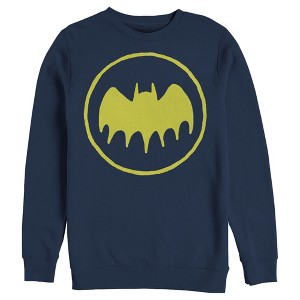 Men's Batman Logo Cute Cartoon Sweatshirt - 1 of 3