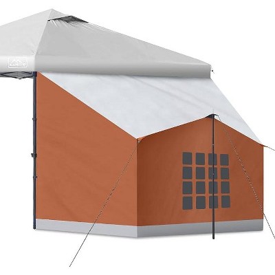 Anybear 10x10FT Orange Side Tent for Pop Up Canopy Easy Setup