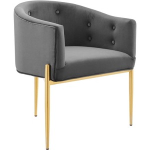 Modway Savour Tufted Performance Velvet Accent Chair - 1 of 2