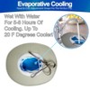 5 Star Super Deals Polar Cooling Sun Ha/ Hydro Evaporative UV Protection SPF Reflective Bucket Brimmed Cap Wicking & Breathable - 3 of 4