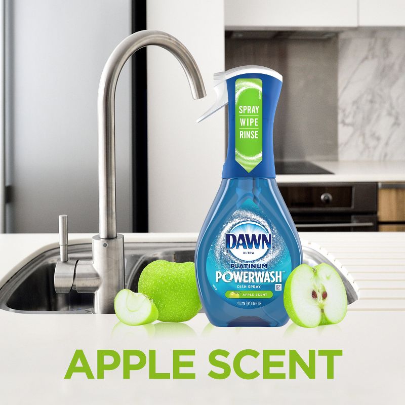 Dawn Apple Scent Platinum Powerwash Dish Spray - 16 fl oz, 6 of 25