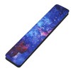 Insten Keyboard Wrist Rest Pad, Anti-Slip Ergonomic Palm Cushion Support for Comfortable Typing and Pain Relief, 13.8 x 2.8 in, Galaxy - 3 of 4