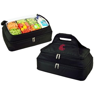 NCAA Washington State Cougars Insulated 2-Layer Thermal Food and Casserole Dish Carrier by Picnic at Ascot - 1 of 4