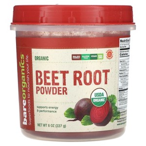 BareOrganics Organic Beet Root Powder, 8 oz (227 g) - 1 of 2