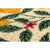 Entryways 28"x17" Lemons All-Natural Coconut Fibers Door Mat Yellow and Green: Hand-Painted, PVC Backed, Indoor Use - 3 of 3