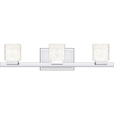 Quoizel Lighting Zola 3 - Light Vanity in  Polished Chrome