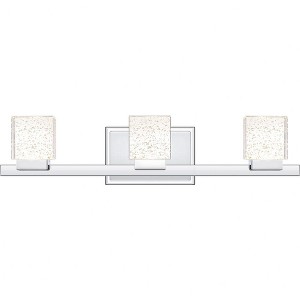 Quoizel Lighting Zola 3 - Light Vanity in  Polished Chrome - 1 of 4