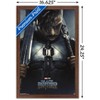 Trends International Marvel Cinematic Universe - Black Panther - Erik Killmonger One Sheet Framed Wall Poster Prints - 3 of 4