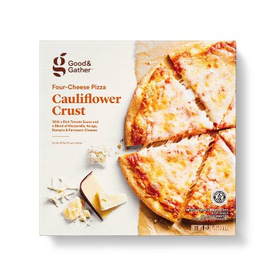 Gluten Free Cauliflower Crust Four Cheese Frozen Pizza - Good & Gather™