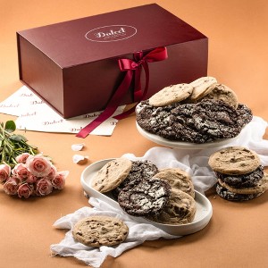 Dulcet Gift Baskets Favorite Chocolate Chips and Chocolate Crinkle Cookie Gift Box - 1 of 4