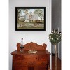 Gulches Series "American Star Quilt Block Barn" in by Billy Jacobs 1 Piece Black Frame Print Modern Home Decor Poster Art Print 21 in. x 1 in. - 3 of 4
