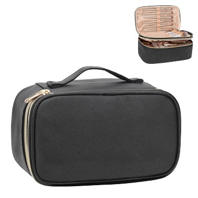 Paaaawaters Small Makeup Bag, Travel Cosmetic Bag Make Up Pouch, Small Makeup Organizer Bag for Women